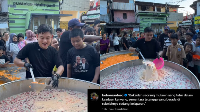Bobon Santoso Kutip Hadis Nabi di Konten Berbagi, Netizen: Bang Pelan-Pelan Baru Mualaf