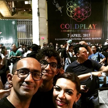 Potret kenangan Najwa Shihab bersama mendiang suaminya, Ibrahim Sjarief Assegaf. [Instagram]