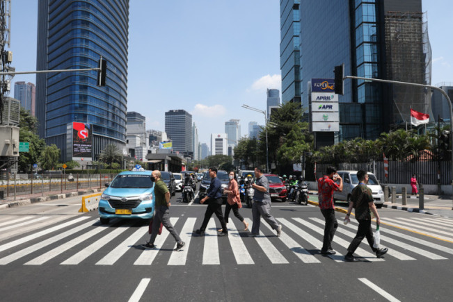 Sabtu Pagi, Jakarta Jadi Kota Besar Berpolusi di Dunia