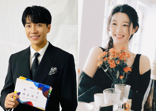 Kejutkan Fans, Lee Seung-gi Umumkan Bakal Nikahi Lee Da-in