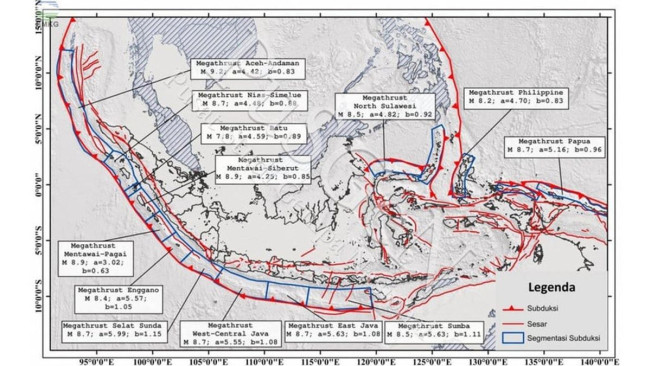 BRIN: Seluruh Elemen Negara Memiliki PR Mengadapi Ancaman Megathrust