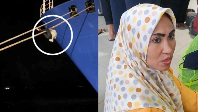 Viral, Mariama Pertaruhkan Nyawa Panjat Tali Jangkar Kapal untuk Berjualan Roti demi Hidupi 5 Anaknya