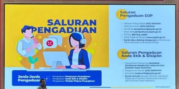 Ilustrasi saluran pengaduan Lapor Pak Purbaya. [Instagram]