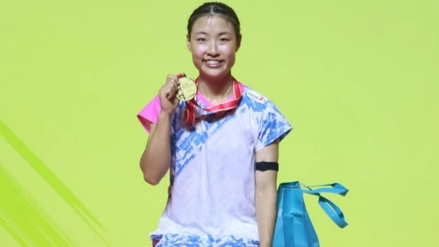 Mantan pebulutangkis nomor 1 dunia Nozomi Okuhara rebut gelar juara tunggal putri Indonesia Masters 2025. [Instagram]