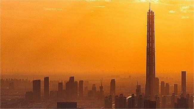 Awalnya Mangkrak, Gedung Pencakar Langit Goldin Finance 117 Setinggi 597 Meter Kembali Dilanjutkan