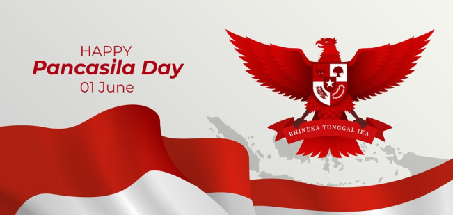 Ilustrasi Hari Lahir Pancasila. (Freepik)