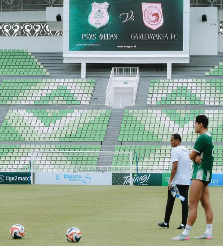 Kapten PSMS Kim saat menjalani latihan jelang laga sengit menghadapi Garudayaksa. [Instagram@officialPSMS]