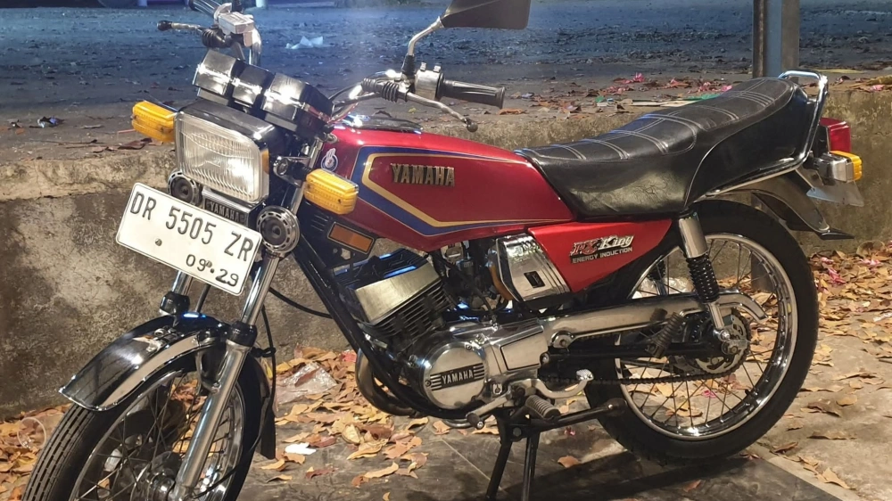 Sepeda motor RX King Cobra yang jadi buruan kolektor. [Instagram]