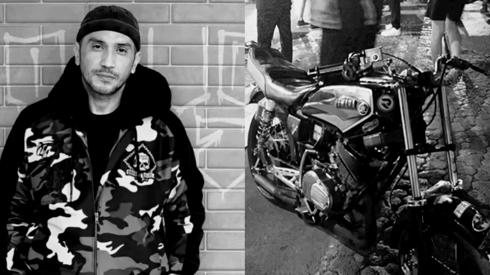 Kendarai RX King Saat Kecelakaan, Gary Iskak Diduga Tidak Pakai Helm