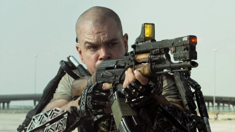 Matt Damon di film Elysium. [Youtube]