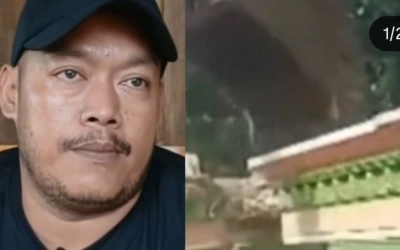 Viral! Suami Sewa Ekskavator Hancurkan Rumah Karena Istrinya Selingkuh