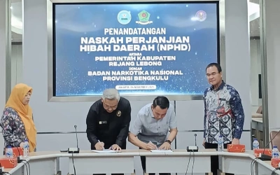 Akhirnya! BNNK Rejang Lebong Terwujud di Era Fikri-Hendri yang Belum Setahun Menjabat