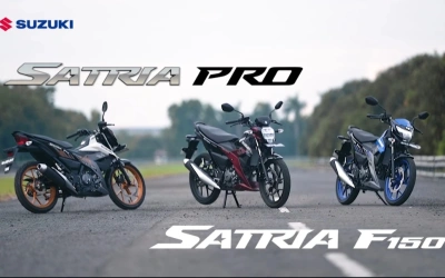 Suzuki Satria Pro dan F150 2025 Resmi Rilis, Segini Harganya