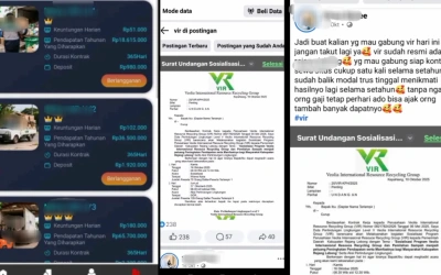 Aplikasi VIR Heboh di Medsos, Pengguna Merugi Tak Bisa Tarik Dana!