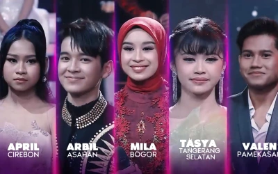 Hasil Lengkap DA7 Top 5 Selasa 2 Desember, Siapa Tersenggol Tadi Malam?