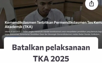 Akar Masalah Munculnya Petisi Batalkan Pelaksanaan TKA, Ini Kata Siswa SMA