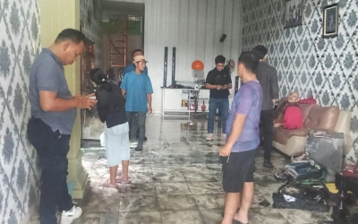 Rumah Terbakar, Hakim yang Tangani Kasus Korupsi Topan Ginting Tetap Bekerja Seperti Biasa