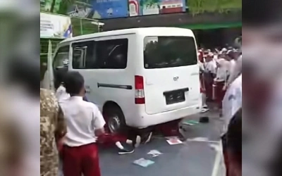 Momen Mencekam Mobil MBG Tabrak Siswa SD di Cilincing, Ada Berapa Korban?
