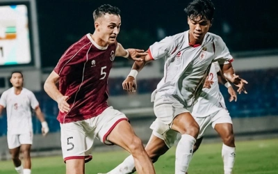 Babak Pertama Sea Games Timnas Indonesia vs Myanmar: Skor Imbang 1-1