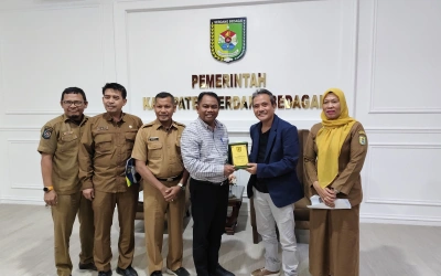 Audiensi dengan Bupati Sergai, FT News Dorong Literasi Digital untuk Masyarakat