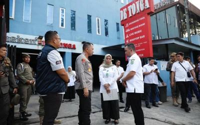 Resahkan Warga hingga Edarkan Narkoba, De Tonga Bar di Medan Ditutup Aparat