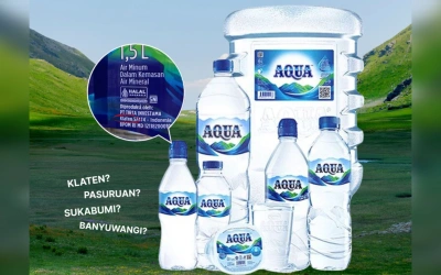 Profil Aqua, Minuman yang Sumber Airnya Ternyata dari Sumur Bor Dalam