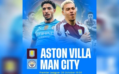 Jadwal Liga Inggris 26 Oktober 2025: Big Match Aston Villa vs Manchester City Main Jam Berapa?