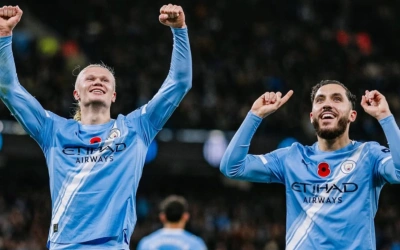 Hasil Liga Inggris: Dua Gol Haaland Antar Man City Tekuk Bournemouth 3-1