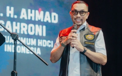 Ahmad Sahroni Donasi Rp1 Miliar di Konser Amal untuk Korban Banjir Sumatera