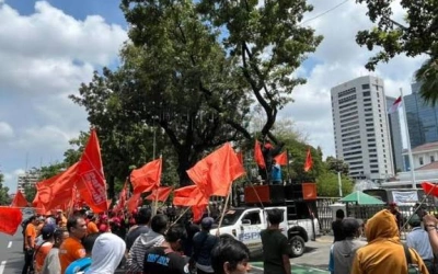 Demo Buruh Lanjutan 30 Desember, 2.617 Personel Gabungan Disiapkan untuk Pengamanan