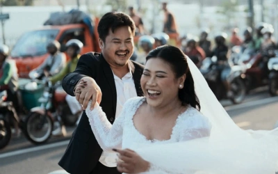 Prewedding Boiyen di Jogja Bikin Heboh! Konsepnya Unik dan Kocak Abis