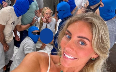 Bintang Dewasa Bonnie Blue Sindir Bali dan Selipkan Bendera Merah Putih di Bokong