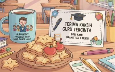 10 Ide Hadiah Sederhana tapi Berkesan untuk Guru saat Pembagian Rapor Anak