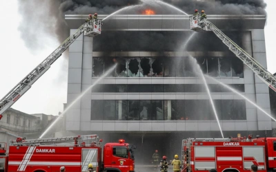 Gedung Terra Drone Terbakar! Wanita Hamil Ikut Jadi Korban Tewas