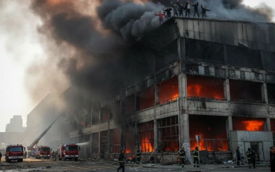 Detik Mencekam! Korban Teriak dari Rooftop Saat Kebakaran Terra Drone