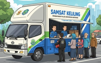 Layanan Samsat Keliling Jadetabek Senin 10 November 2025, Catat Lokasinya