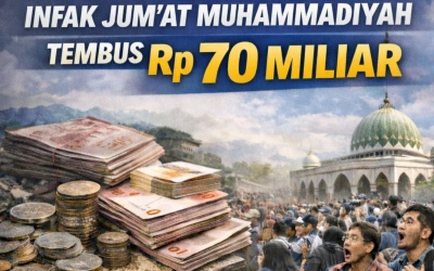 Infak Jumat Muhammadiyah Tembus Rp70 Miliar, Bantuan Bencana Sumatera Bergerak Cepat
