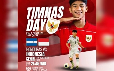 Link Live Streaming Timnas Indonesia U-17 vs Honduras, Kick-off 21.45 WIB
