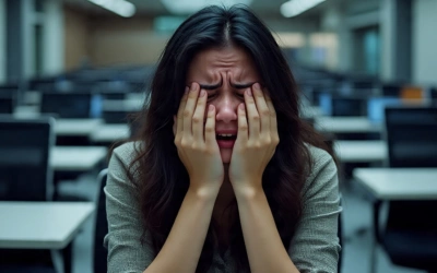 Wanita Menangis Histeris! Uang Rp200 Juta Raib Usai Ganti Kartu ATM, Diduga Ulah CS BRI