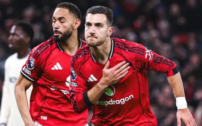 Manchester United Gagal Menang di Old Trafford! Dalot Murka Usai Kebobolan di Menit 83