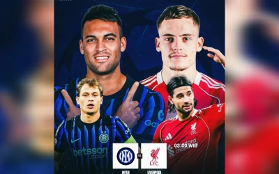 Disiarkan Langsung di SCTV, Ini Prediksi Inter Milan vs Liverpool