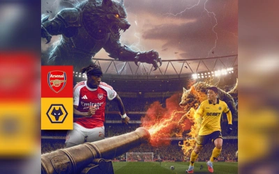 Prediksi Arsenal vs Wolves Live di SCTV! Duel Puncak vs Juru Kunci
