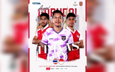 Penentuan Emas! Timnas Futsal Indonesia Tantang Thailand di Final SEA Games 2025