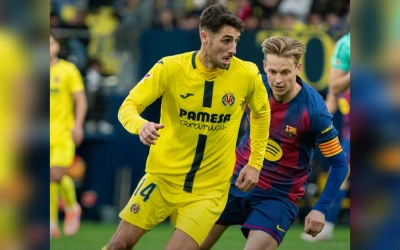 Villarreal Kartu Merah! Barcelona Kokoh di Puncak LaLiga Usai Menang 2-0