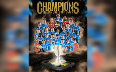 David Neres Menggila! Napoli Tumbangkan Bologna 2-0 dan Angkat Trofi Piala Super Italia