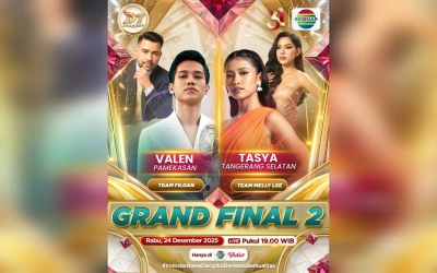 Link Live Streaming Grand Final 2 Dangdut Academy 7! Duel Panas Valen vs Tasya