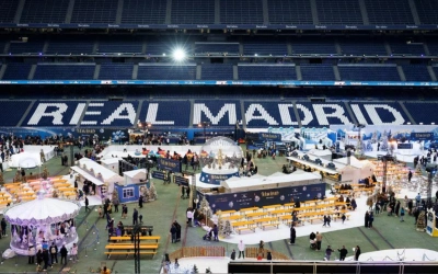 Santiago Bernabeu Disulap Jadi Wisata Natal, Tiket Ludes dalam Hitungan Jam