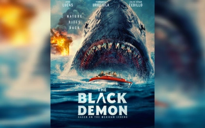Sinopsis The Black Demon, Teror Hiu Megalodon Menggila!