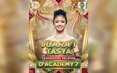 Tasya Juara Dangdut Academy 7! Menang Telak, Pecahkan Rekor Virtual Gift DA7