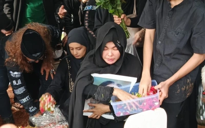 17 Tahun Bersama, Karina Ranau Ungkap Satu Permintaan Epy Kusnandar yang Tak Kesampaian